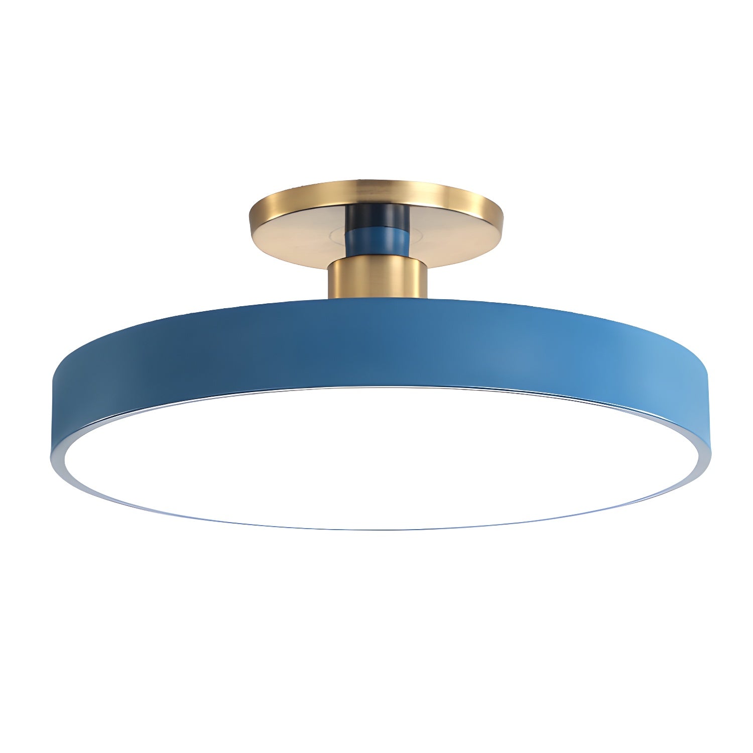 Modern Isla Flush Mount Ceiling Light Fixture - Sleek LED Lighting for Bedroom, Kitchen & Hallway - Energy Efficient Home Decor