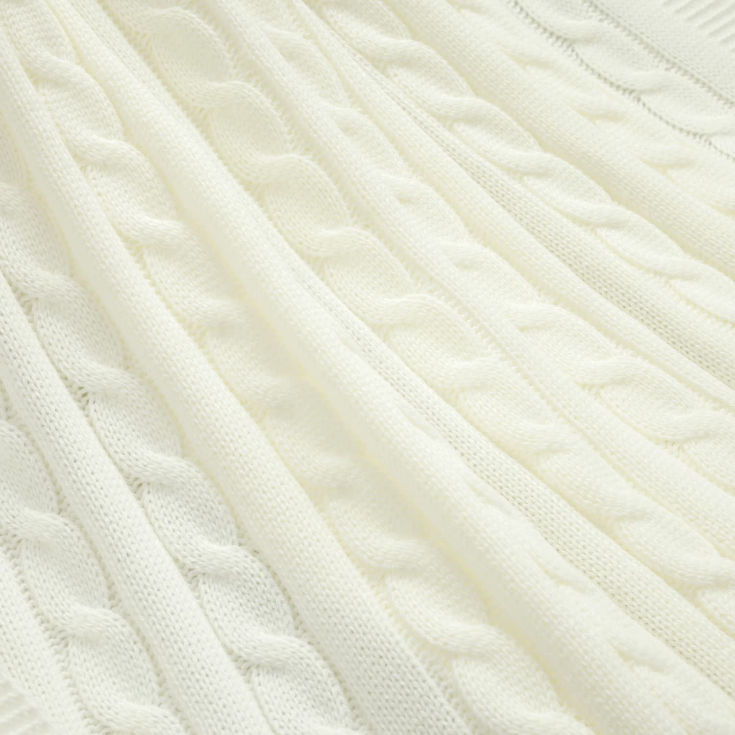 Lush Decor Soft Knit Baby Blanket 40x30