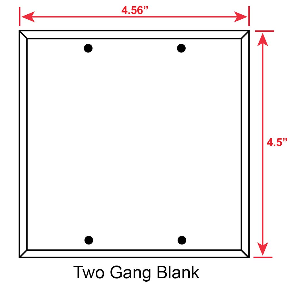Art Plates - Two Gang Blank Switch Plate Cover - Beach Painting - Handmade in USA - Perfect for Coastal Home Decor & Beach House Renovation