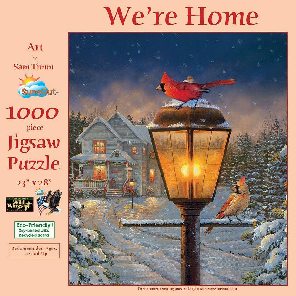 1000 Piece Jigsaw Puzzle for Adults - Beautiful Landscape Art Puzzle Game for Family & Friends - Perfect for Relaxation, Stress Relief & Home Decor