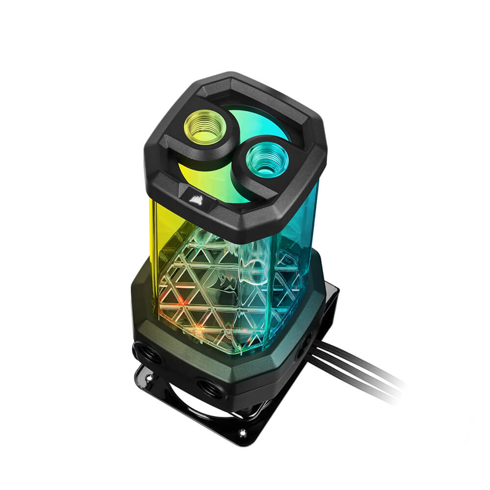 Corsair Hydro X Series XD5 RGB D5 Pump Reservoir - High Performance Water Cooling System for PC Gaming & Custom Liquid Cooling Builds - Black