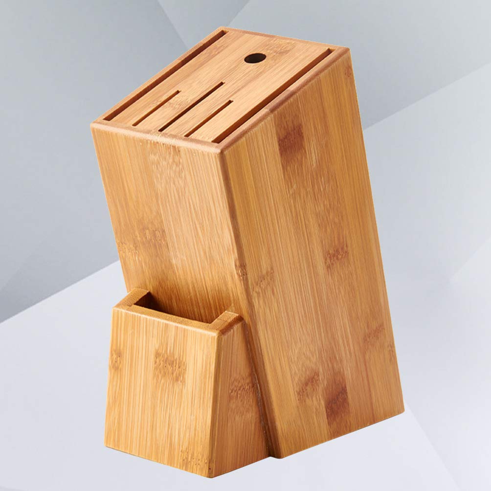 Premium Wooden Block Bamboo Dish Rack - Durable Kitchen Countertop Organizer for Plates, Bowls & Cutting Boards | Perfect for Small Spaces, Open Shelving & Minimalist Kitchens