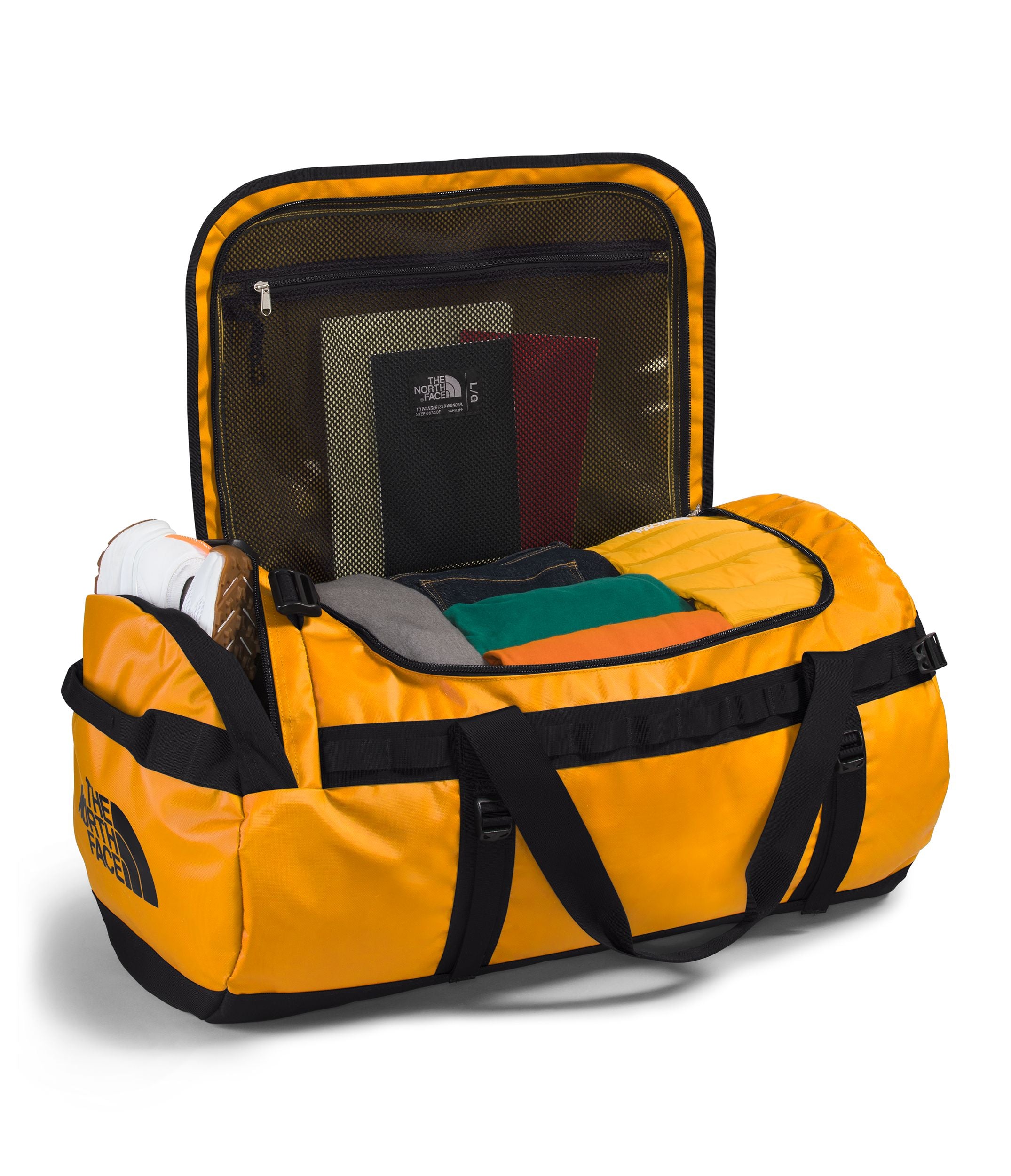 The North Face Base Camp Duffel Bag - Large Waterproof Travel Duffel for Camping, Hiking & Outdoor Adventures - Perfect for Gear Storage & Adventure Travel