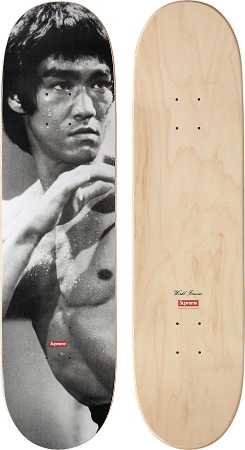 Supreme Bruce Lee Skateboard Deck - Limited Edition Collectible for Skateboarding & Wall Art - Perfect for Skaters, Fans, and Home Decor