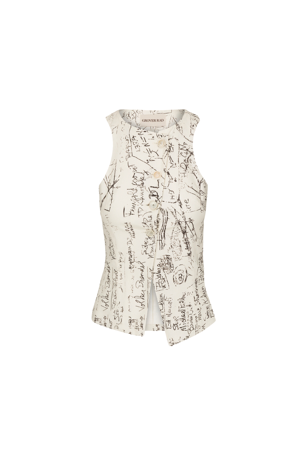 Yin Yang Vest Top for Women - Stylish Sleeveless Tank Top with Unique Symbol Design - Perfect for Yoga, Meditation, and Casual Wear