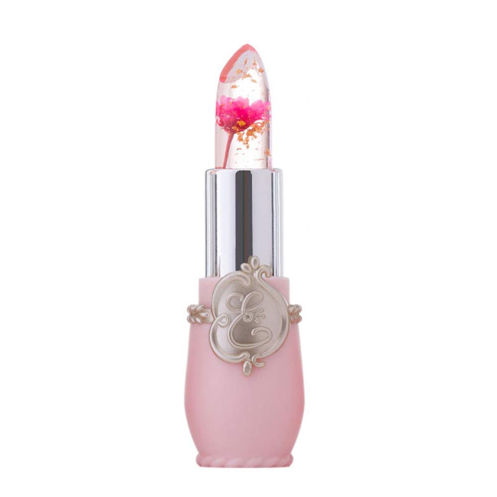 TEEROVA Crystal Flower Jelly Lipstick - Magic Temperature Changing Color, Moisturizing Lip Balm for Bright & Beautiful Lips | Perfect for Daily Wear, Date Night & Special Occasions