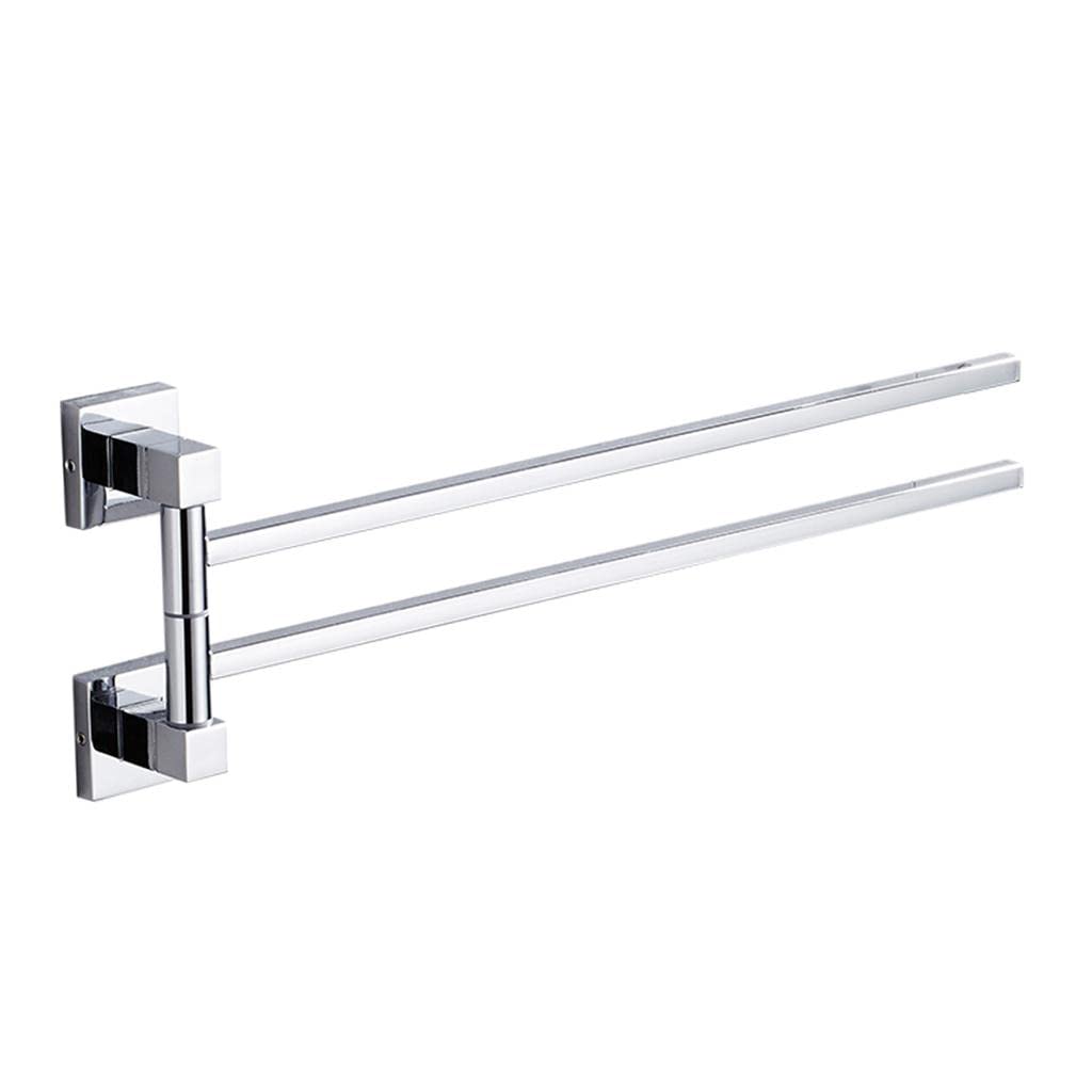 Fenteer Stainless Steel Towel Rack Holder - 17