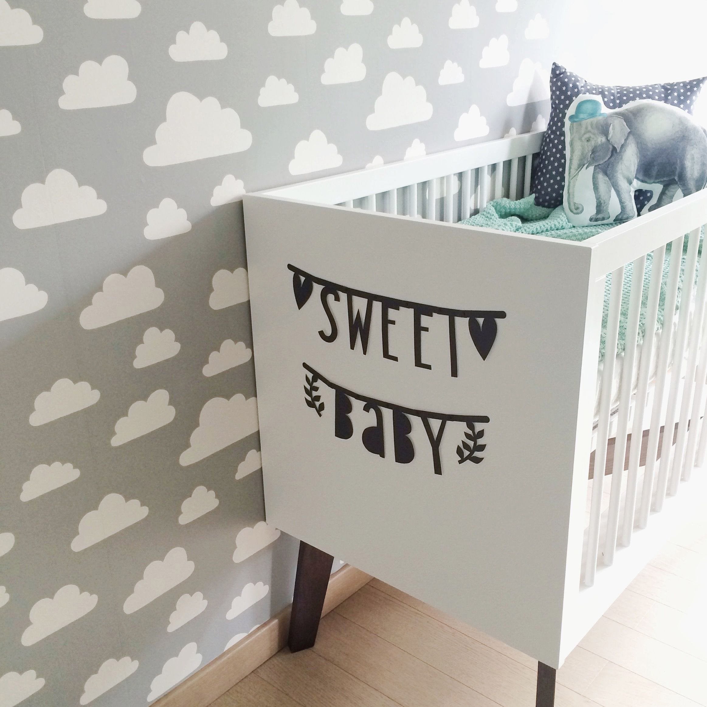 A Little Lovely Company Black Letter Banner - Perfect for Birthday Parties, Baby Showers & Home Decor