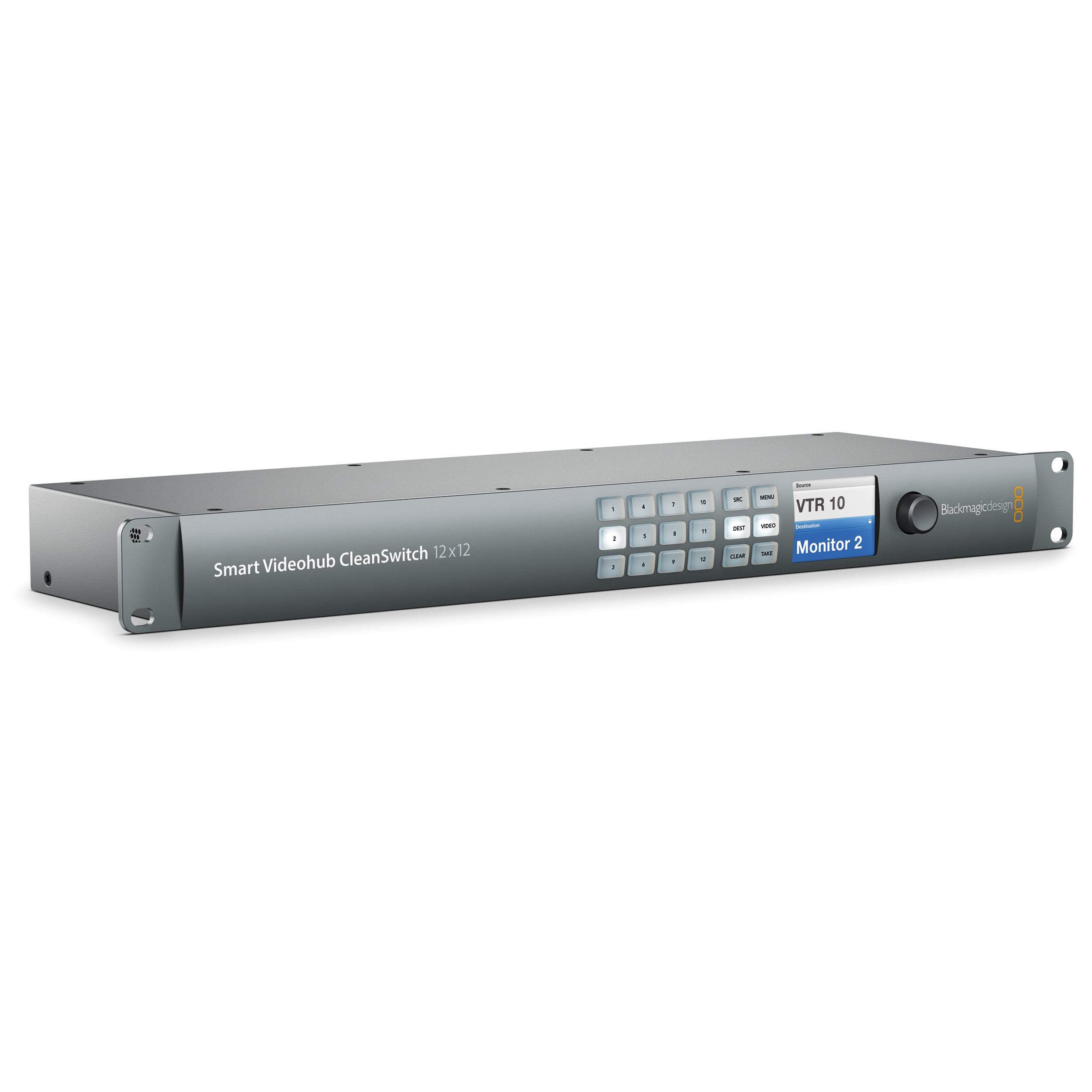 Blackmagic Design Videohub Smart CleanSwitch 12x12 Professional Video Router | 12 Input 12 Output | Ideal for Broadcast Studios & Live Productions (Special Order)