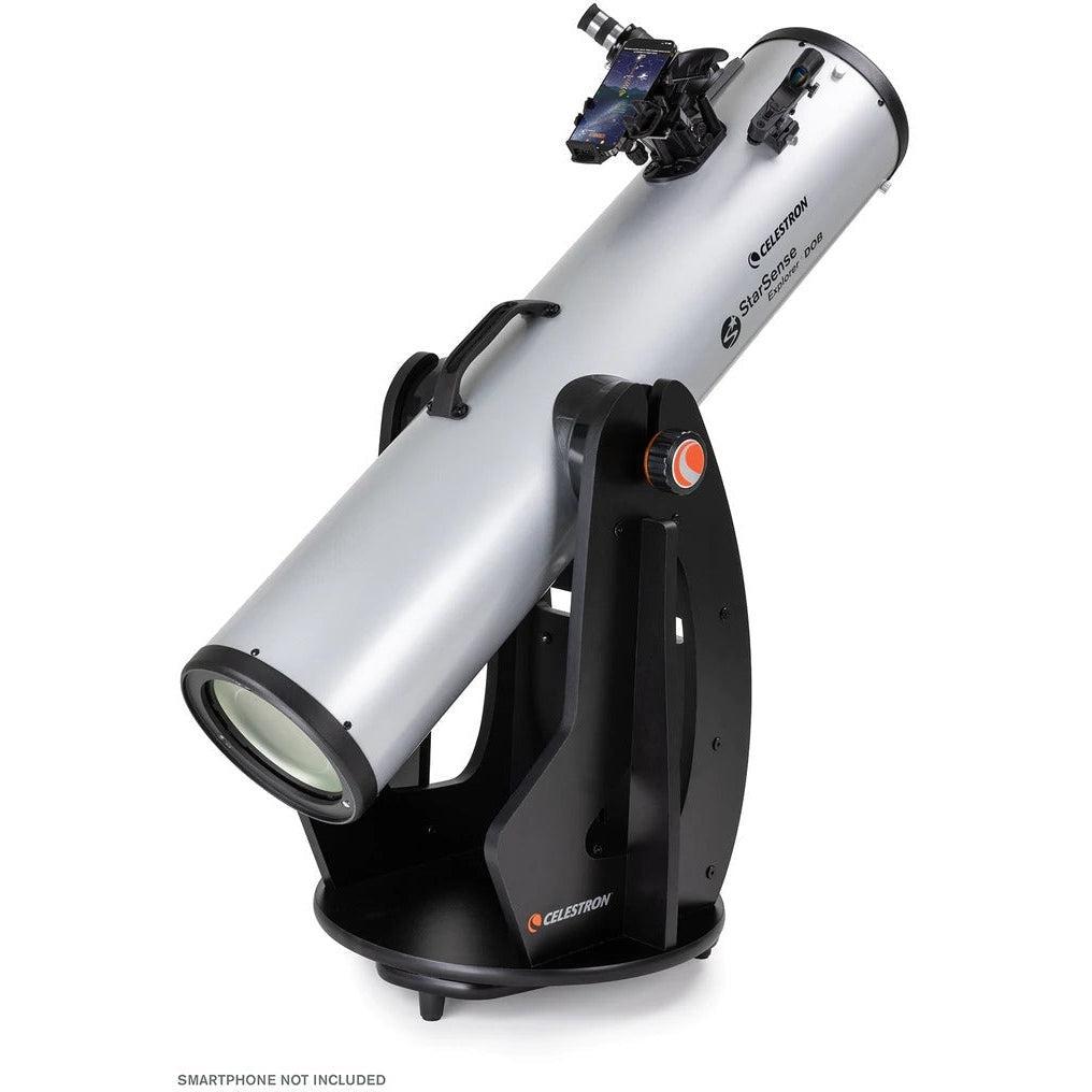 Celestron StarSense Explorer 8 Dobsonian Telescope - Smartphone App-Enabled Astronomy Telescope for Beginners & Adults | Perfect for Stargazing, Moon Observation & Deep Space Exploration