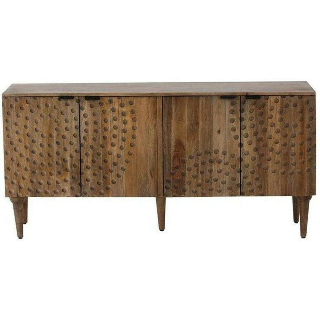 62 Inch Modern Grey Sideboard - Stylish Storage Cabinet for Dining Room, Living Room & Entryway