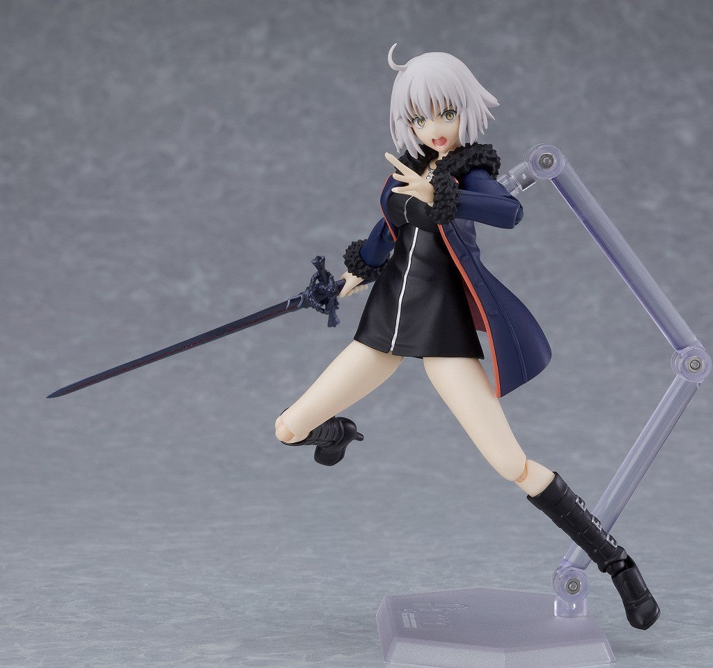Fate/Grand Order Figma #428 Avenger Jeanne d'Arc (Alter) Shinjuku Version - Anime Action Figure Collectible for Display & Cosplay