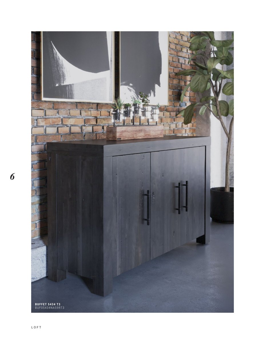 Custom Canadel Dining Table - Modern Loft Style Solid Wood Dining Table for Home & Restaurant - Perfect for Family Gatherings, Dinner Parties & Open Concept Spaces