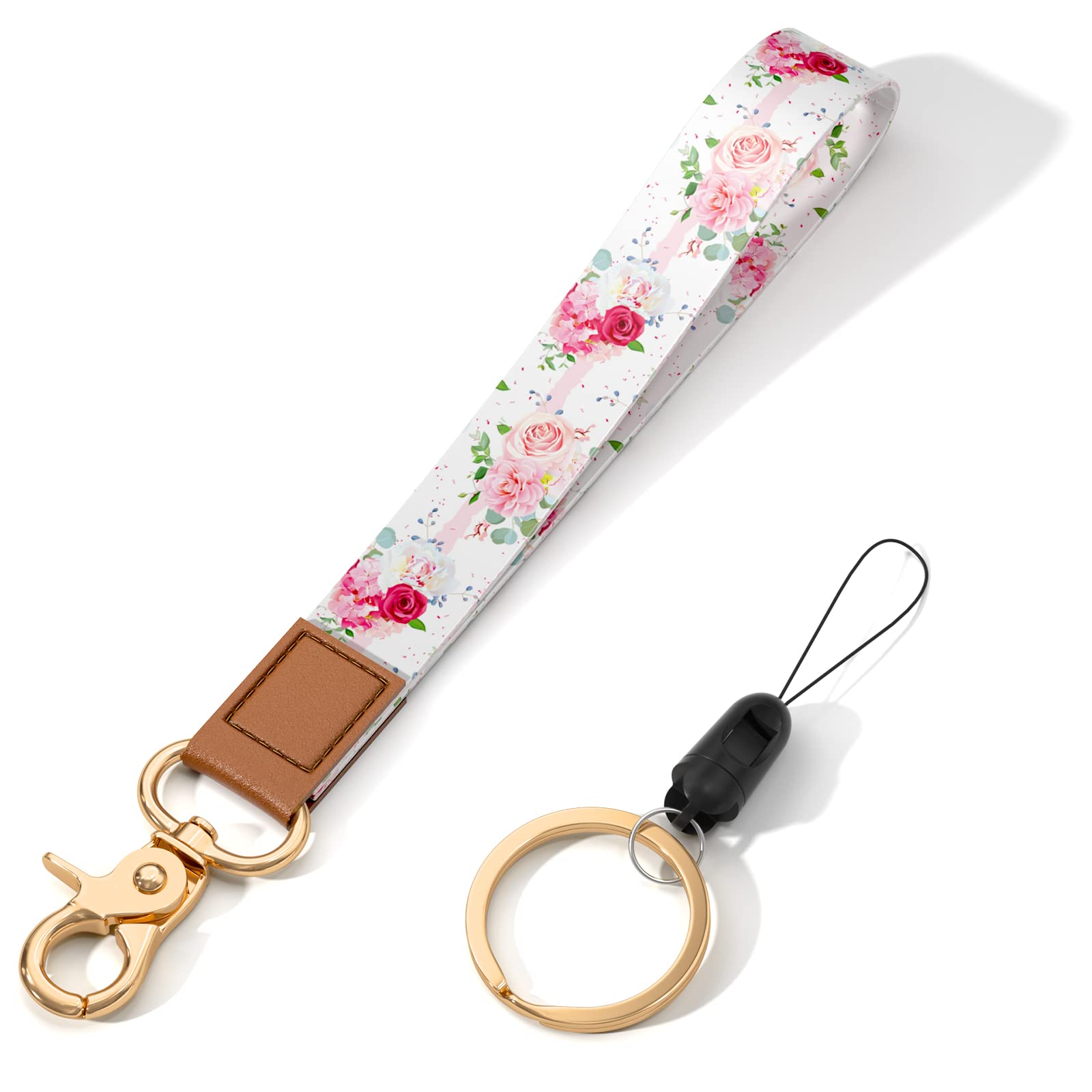 Durable Wrist Lanyard Keychain with Adjustable Strap - Secure Holder for Keys, Wallet, Cards & Phone - Perfect for Men & Women On-the-Go (Ideal for Driving, Shopping, Travel & Outdoor Activities)