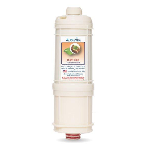 AlkaViva H2 Series SMART Fluoride Shield Water Filter - Advanced Filtration System for Clean, Healthy Drinking Water at Home & Office