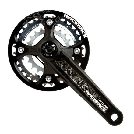 Race Face Atlas FR Mountain Bike Crankset - High-Performance MTB Crankset for Trail & Enduro Riding | Durable & Lightweight Design for Off-Road Cycling Adventures