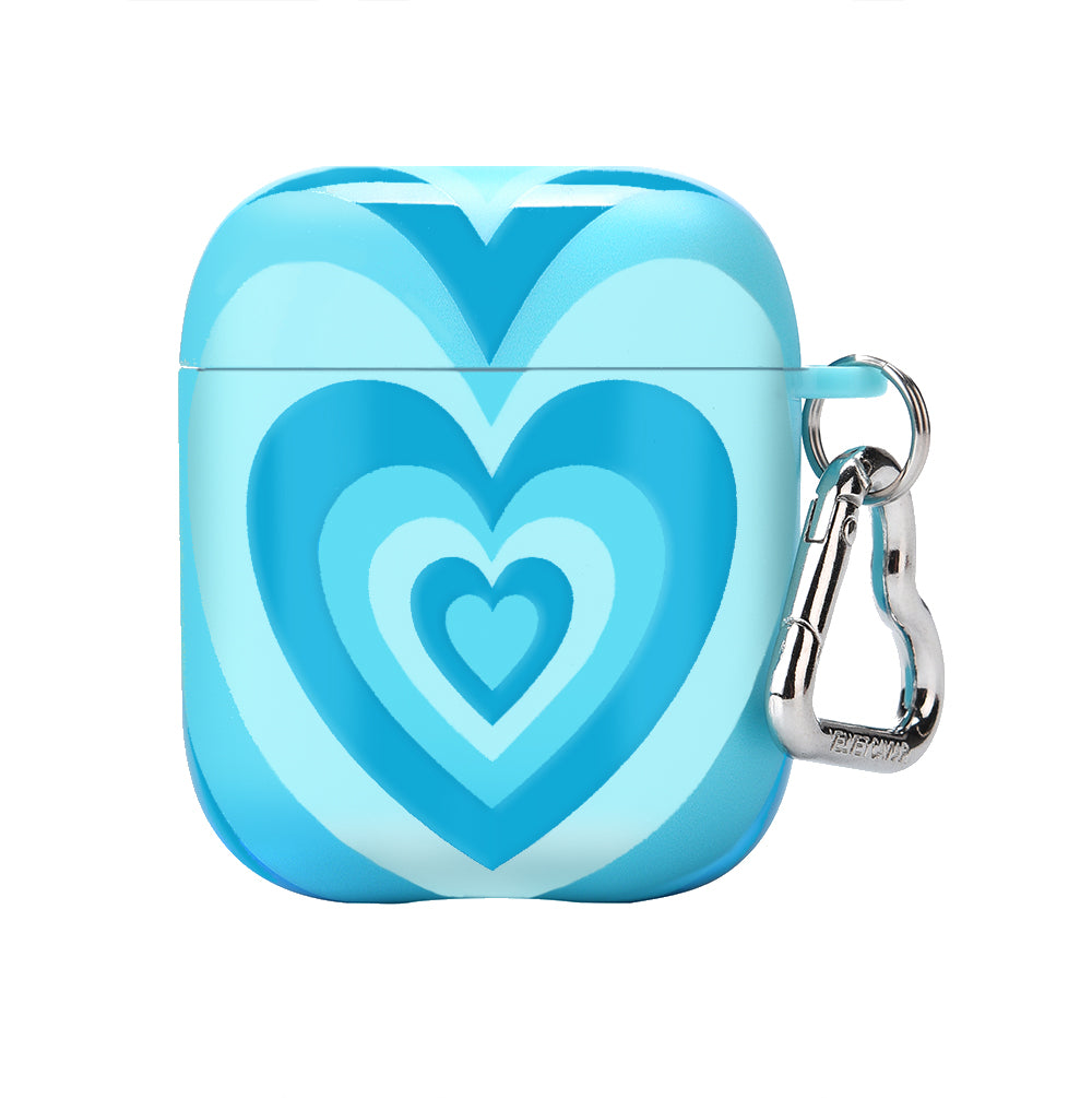 Blue Sweethearts AirPod Case - Cute Protective Cover for AirPods 1/2/3 & Pro - Perfect Gift for Valentine's Day, Anniversary & Everyday Use