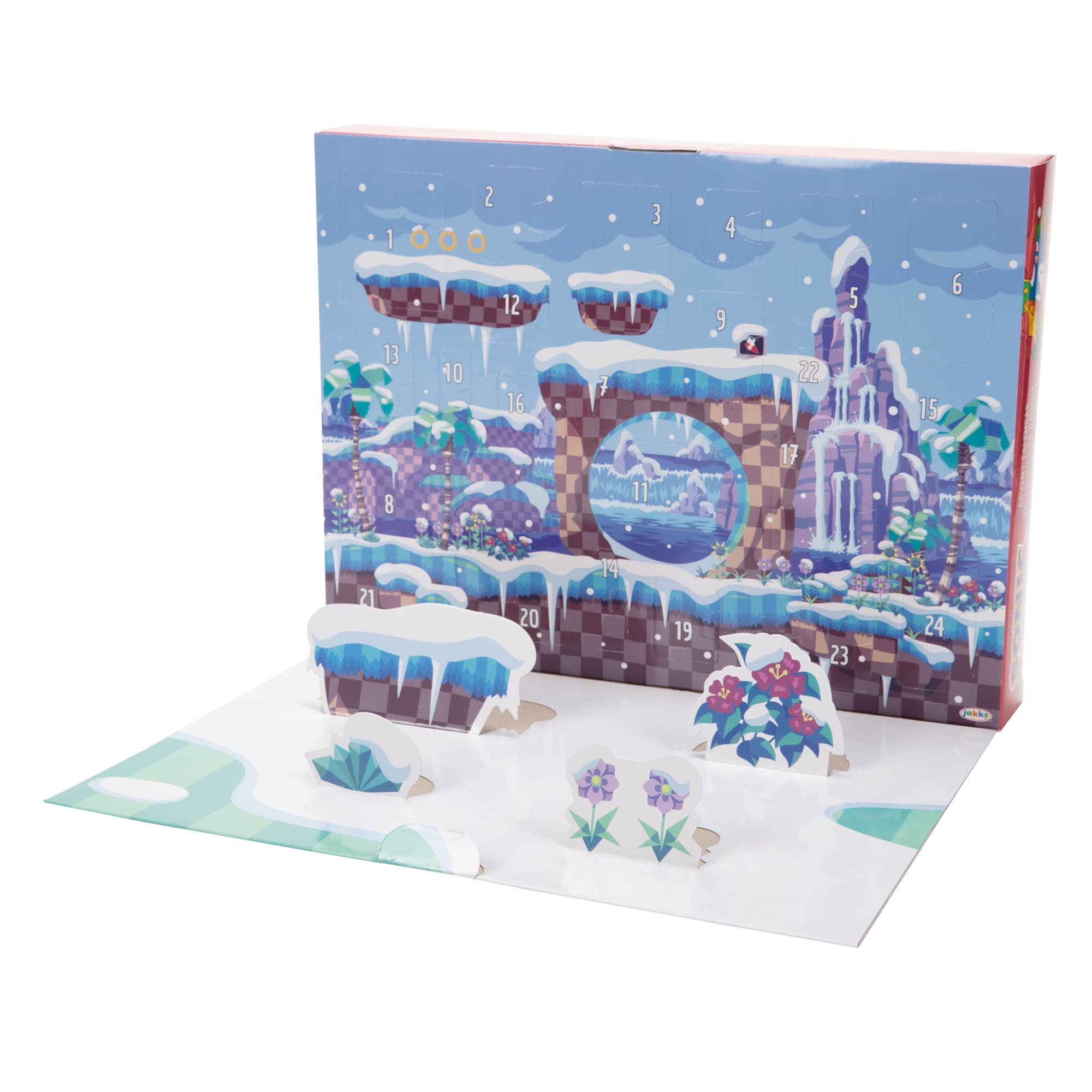 Sonic The Hedgehog Advent Calendar 2024 - 24 Days of Holiday Surprises with Exclusive 2.5