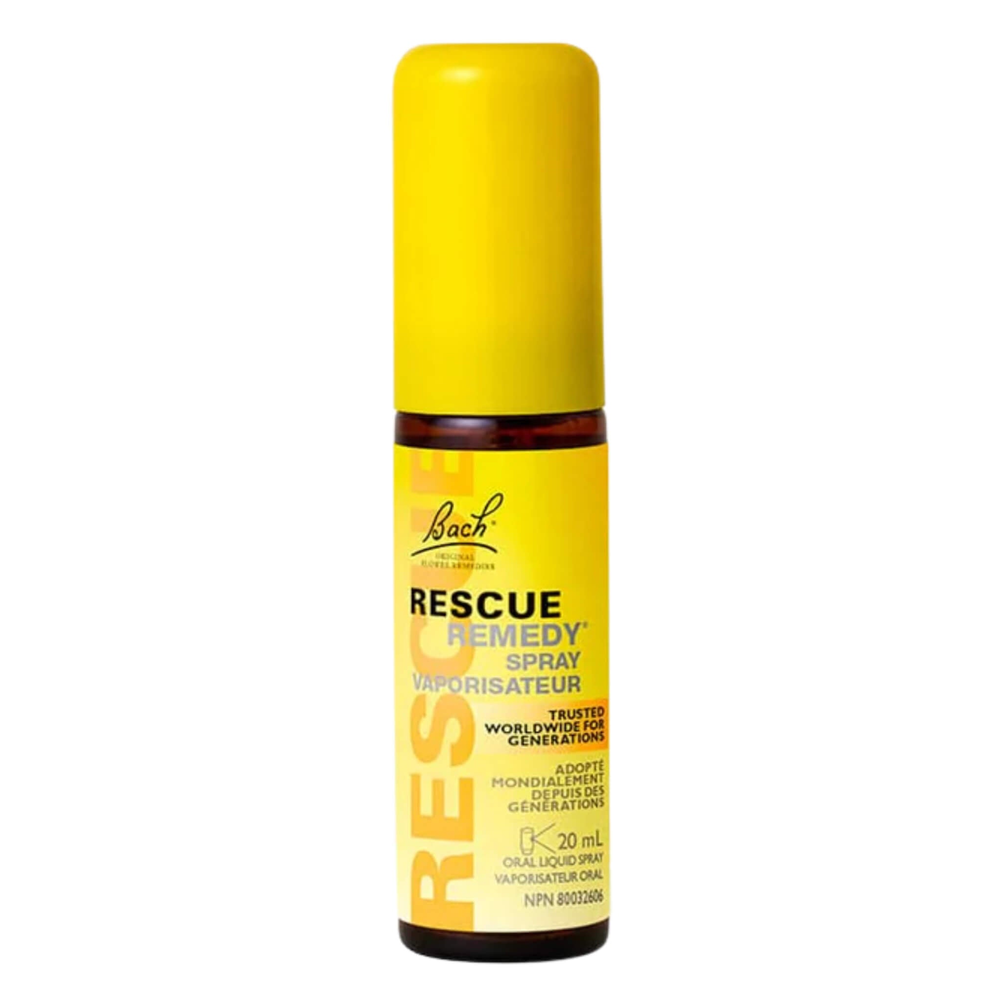 Rescue Remedy Stress Relief Spray - Natural Calming Aid for Anxiety & Sleep - Perfect for Travel, Work & Daily Stress Management