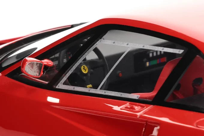 GT Spirit 1:18 Scale Ferrari F40 LM Diecast Model Car - Rosso Corsa Red Collectible for Display & Racing Enthusiasts | Perfect for Home Office Decor, Car Collections & Gift Giving