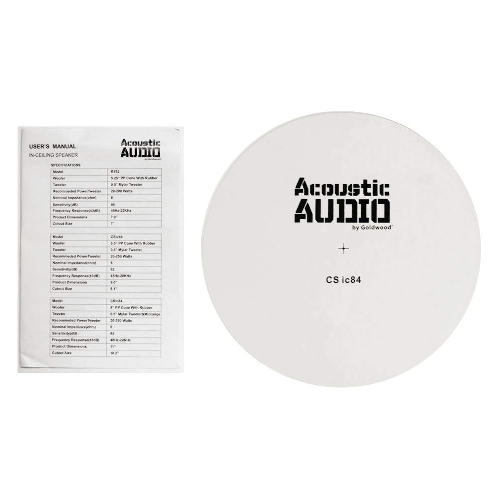 Premium Acoustic Audio CSic84 Frameless 8