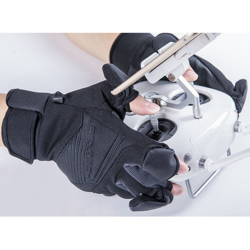 PGYTECH Photography Gloves (Large) - Cold Weather Shooting Gloves for Outdoor Photography & Videography - Perfect for Winter Hiking, Skiing, and Snow Sports