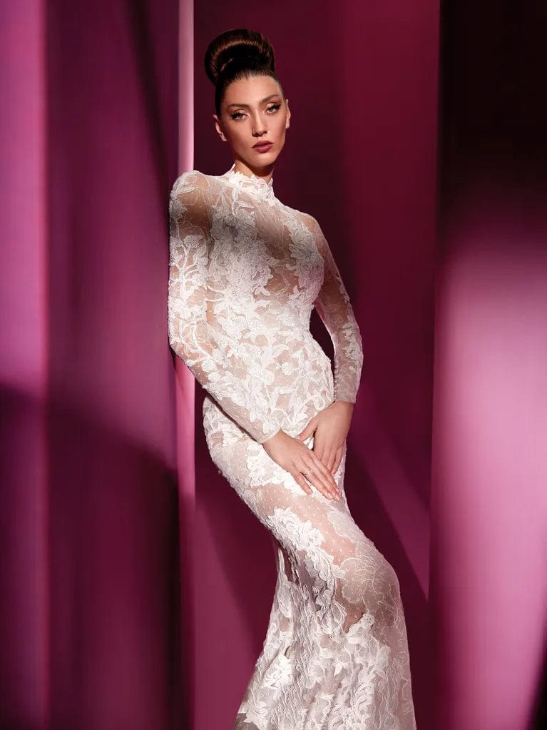 Atelier Pronovias Esmee Wedding Dress - Size 12 | Elegant Bridal Gown for Church Ceremony & Formal Reception