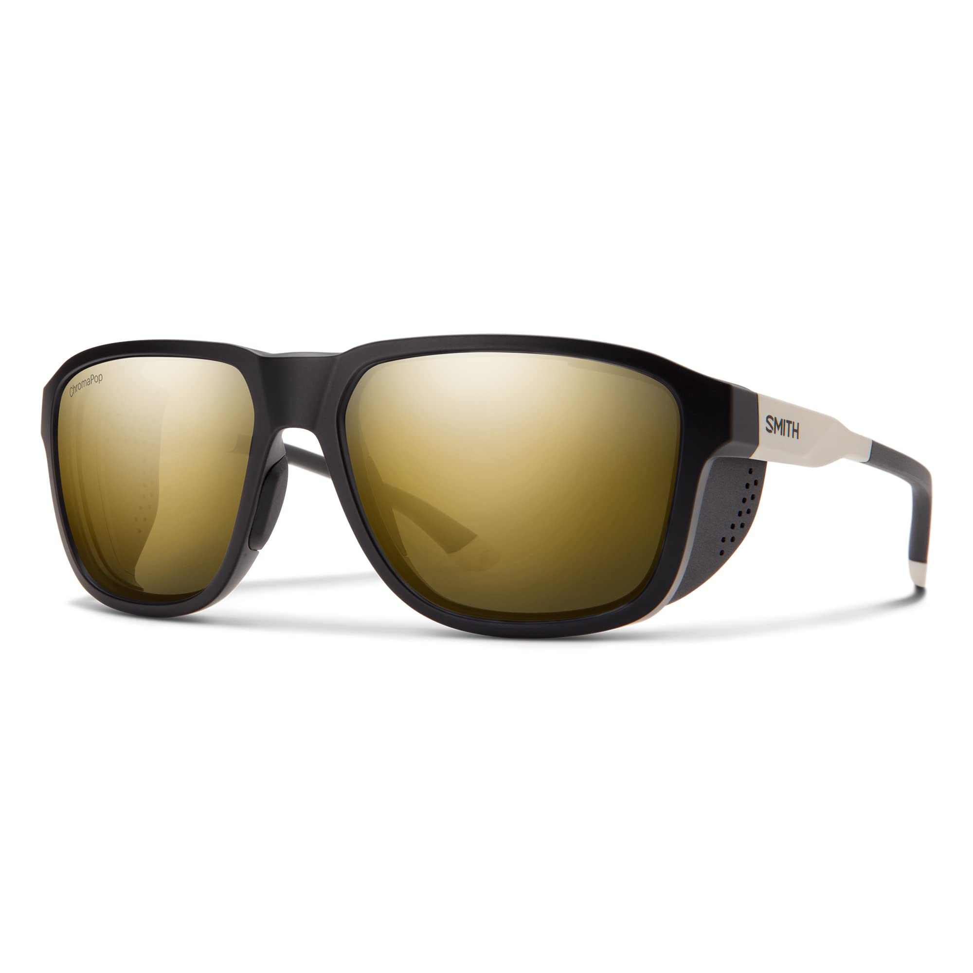 SMITH Embark Polarized Sunglasses with ChromaPop Lens Technology - UV Protection Sports Sunglasses for Men & Women - Removable Side Shields - Ideal for Running, Cycling & Outdoor Activities
