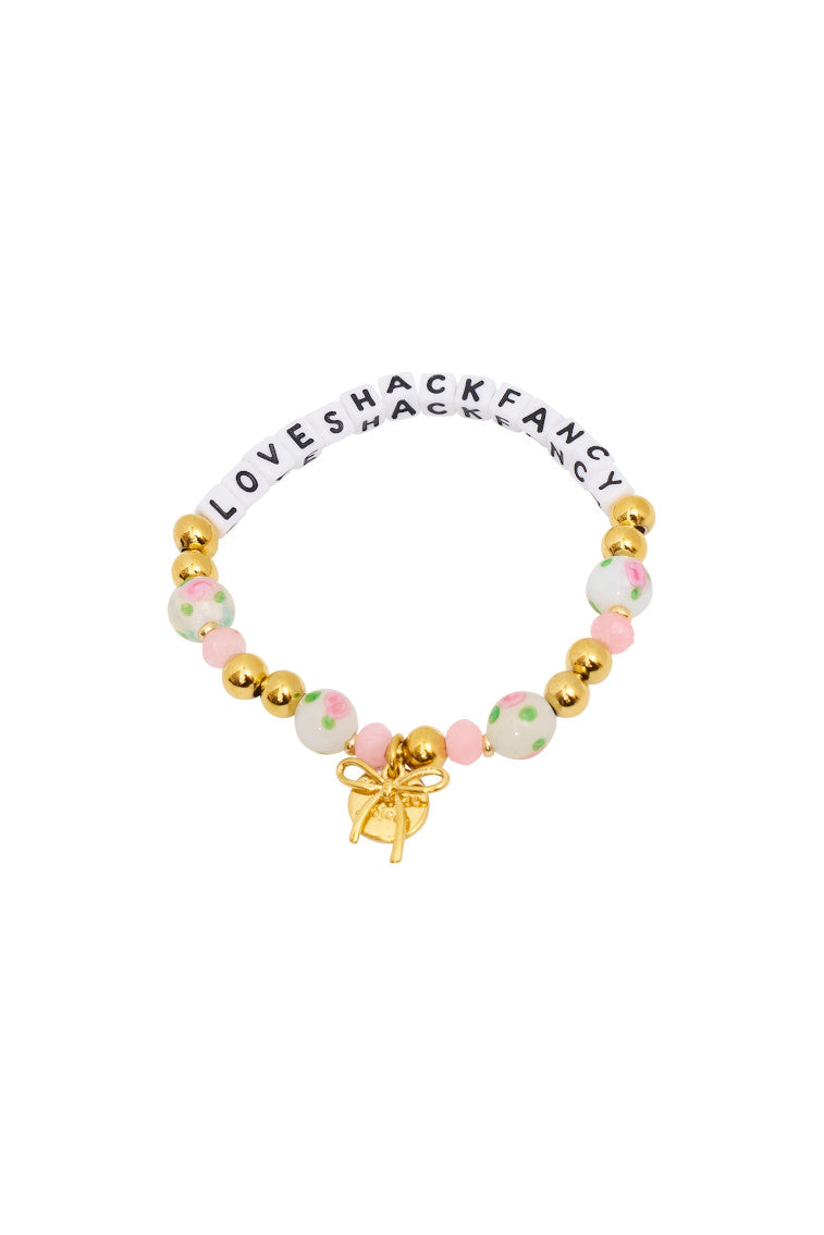 Little Words Project LoveShackFancy Friendship Bracelet - Inspirational Beaded Jewelry Gift for Women, Best Friends, Sisters | Perfect for Birthdays, Anniversaries & Everyday Wear