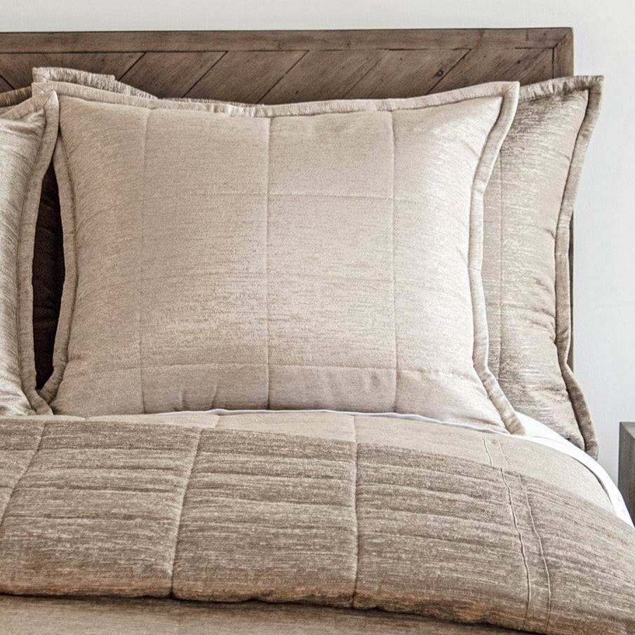 Stria Quilted Pillow - Soft Decorative Throw Pillow for Couch, Bed & Sofa - Perfect for Home Decor, Living Room Accent & Cozy Comfort