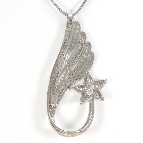 18K White Gold 2.03 Carat Diamond Convertible Necklace & Brooch - Elegant Jewelry for Weddings, Anniversaries and Special Occasions