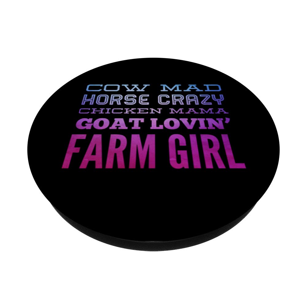 Farm Animal Lover PopSockets Grip & Stand for Phone & Tablet - Perfect for Farmers, Country Living & Animal Enthusiasts