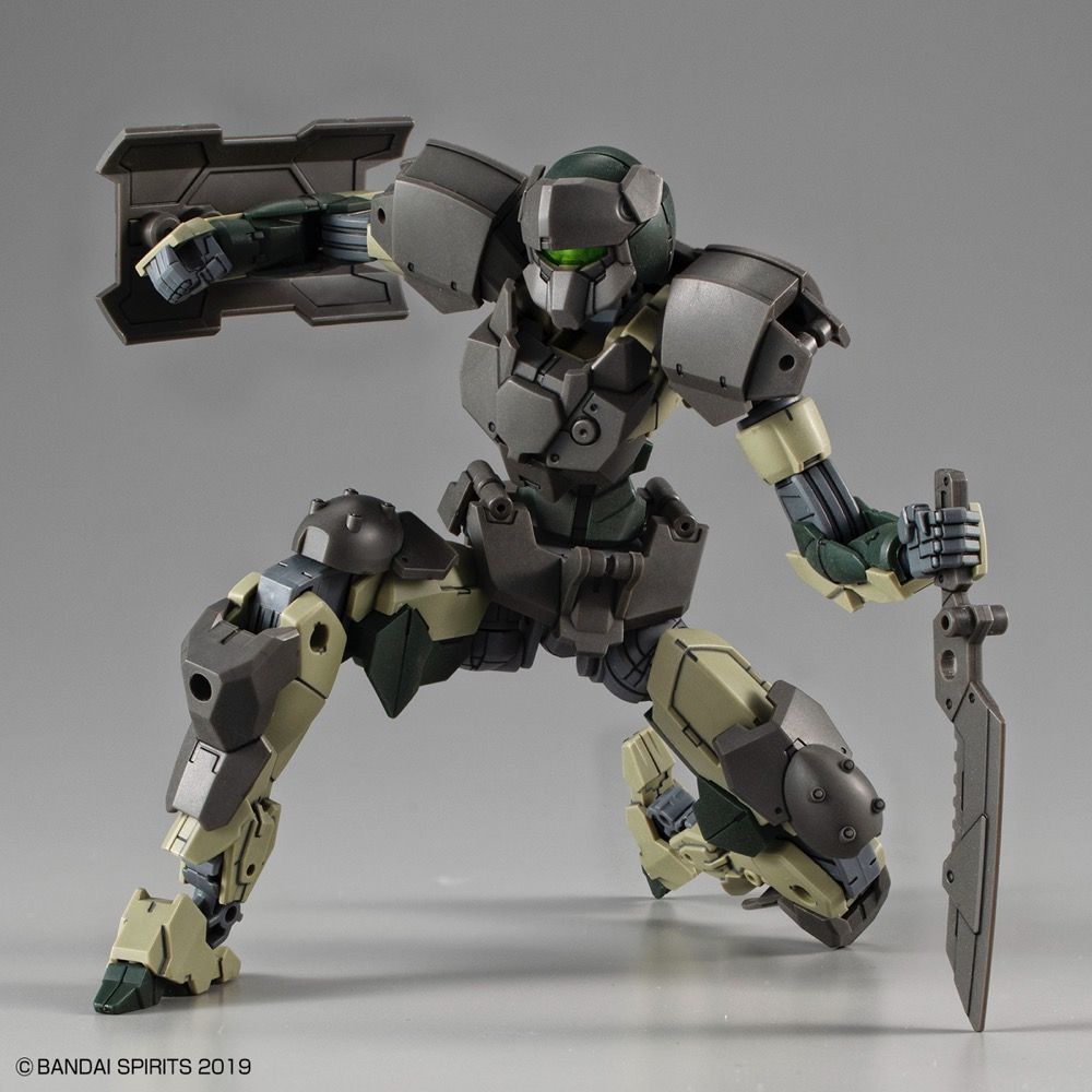 Bandai 30MM EXM-A9a Spinatio (Army Type) Plastic Model Kit - 30 Minutes Missions Customizable Robot for Wargaming & Display