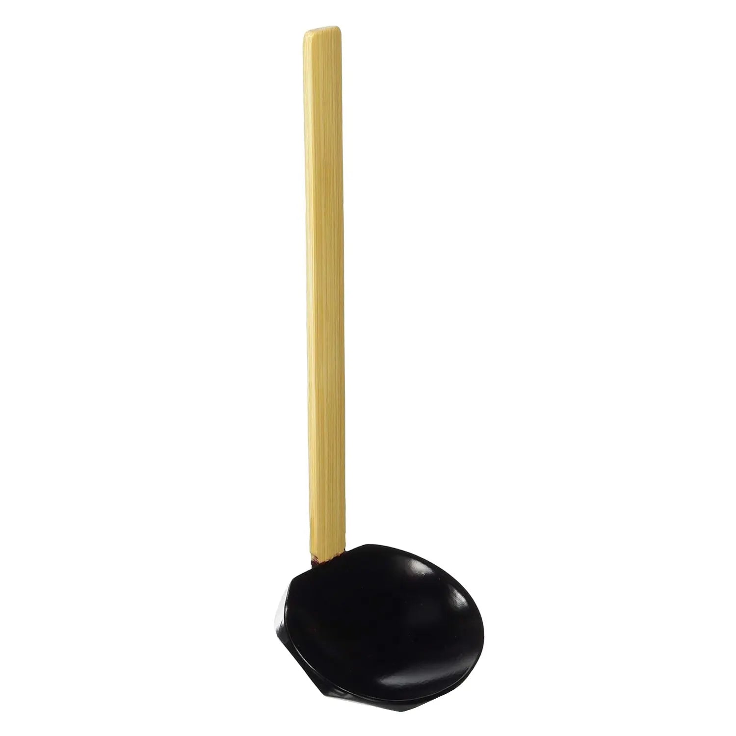 EBM Japanese Horse Chestnut Wooden Ladle - Premium Kitchen Utensil for Cooking, Serving & Stirring Soups, Stews & Sauces - Ideal for Home Chefs & Gourmet Cooking