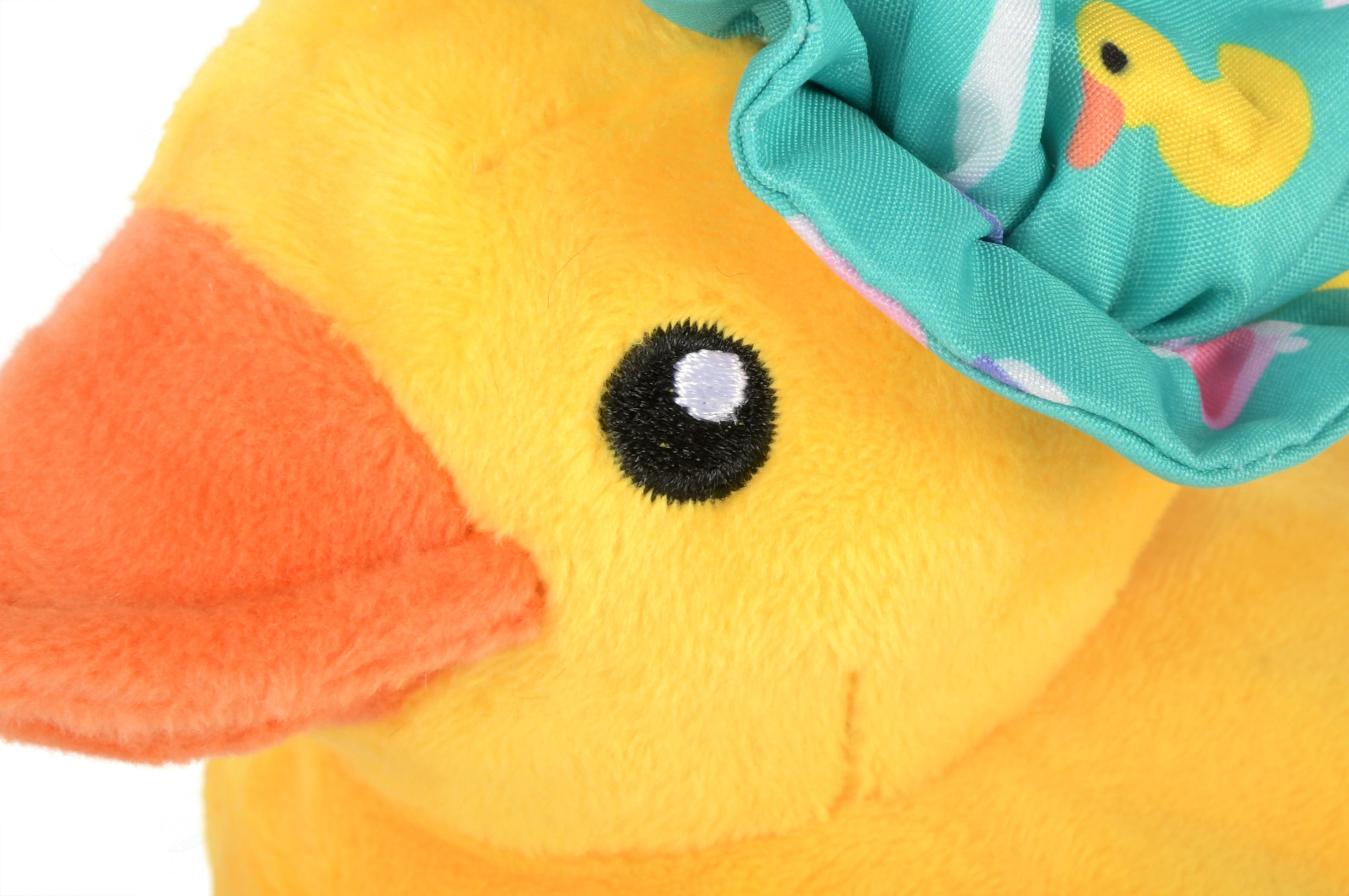 Splish Splash™ Foam Duck Dog Chew Toy - Durable Plush Puppy Teething Toy for Small & Large Dogs | Perfect for Bath Time Play, Fetch Games & Puppy Training | by Pet P.L.A.Y.