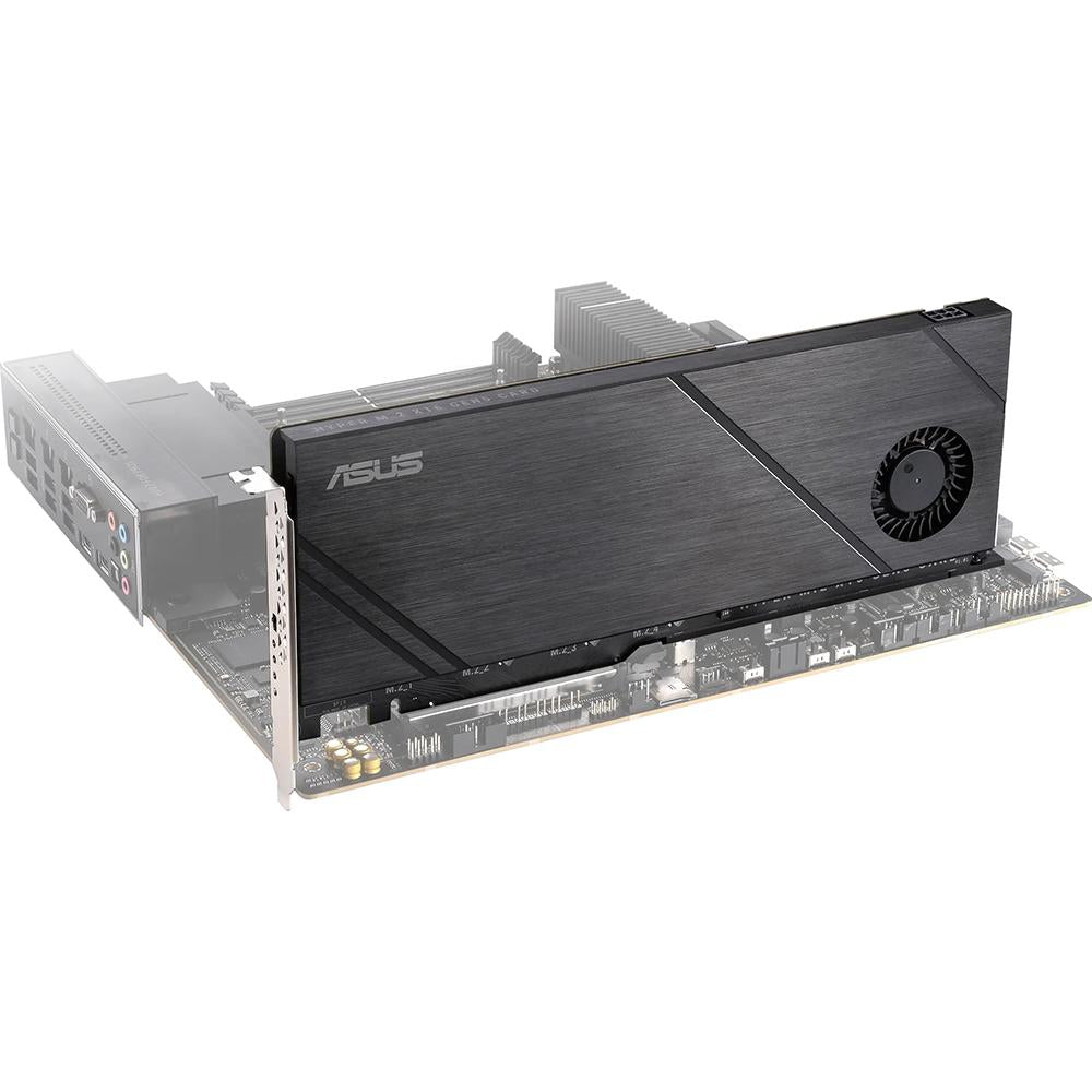 ASUS Hyper M.2 x16 Gen5 PCIe 5.0 NVMe SSD Expansion Card - Black | Supports 4 M.2 SSDs | High-Speed Storage Upgrade for Gaming PCs, Workstations & Content Creation