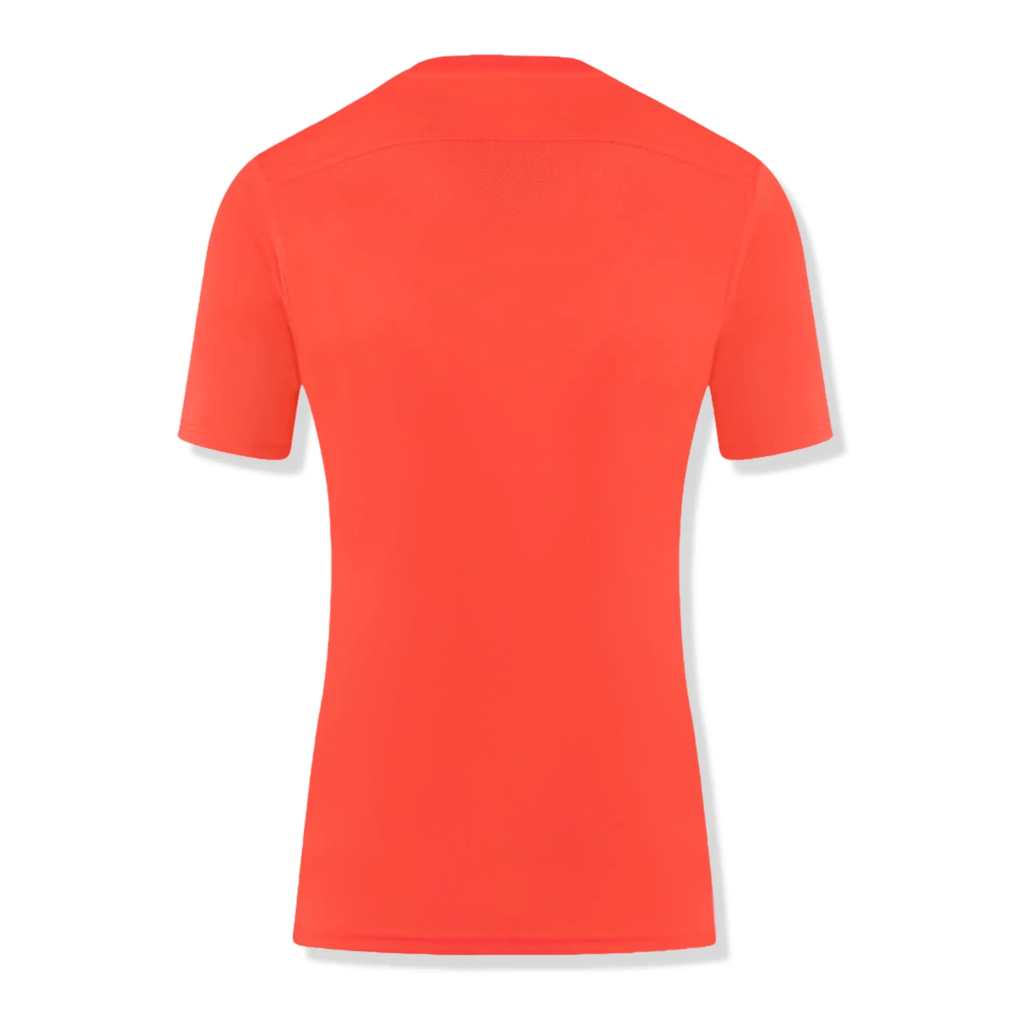 Nike Dri-FIT Park VII SS T-Shirt for Men - Moisture-Wicking, Breathable & Comfortable Workout Top in Bright Crimson/Black - Perfect for Running, Gym & Casual Wear