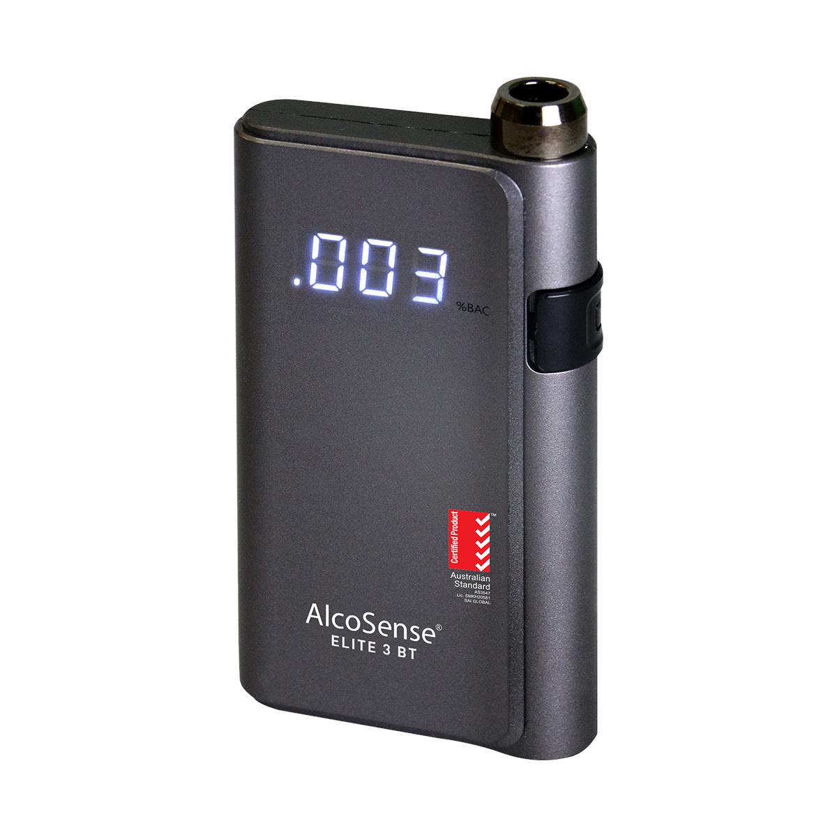 Andatech Alcosense Elite 3 BT Personal Breathalyser - Professional Bluetooth Breath Alcohol Tester for Accurate BAC Measurement | Perfect for Drivers, Workplace Safety & Personal Use