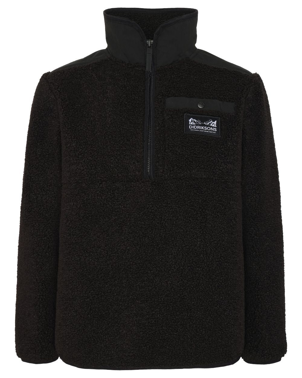 Didriksons Kids Exa Half Zip Sweater - Warm Fleece Pullover for Boys & Girls - Perfect for School, Outdoor Play & Winter Activities