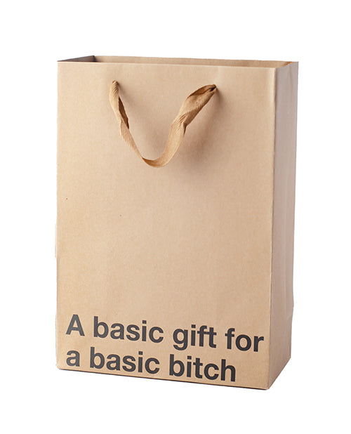 Basic Bitch Gift Set - Funny & Sarcastic Present for Women - Perfect for Birthdays, Christmas & White Elephant Parties