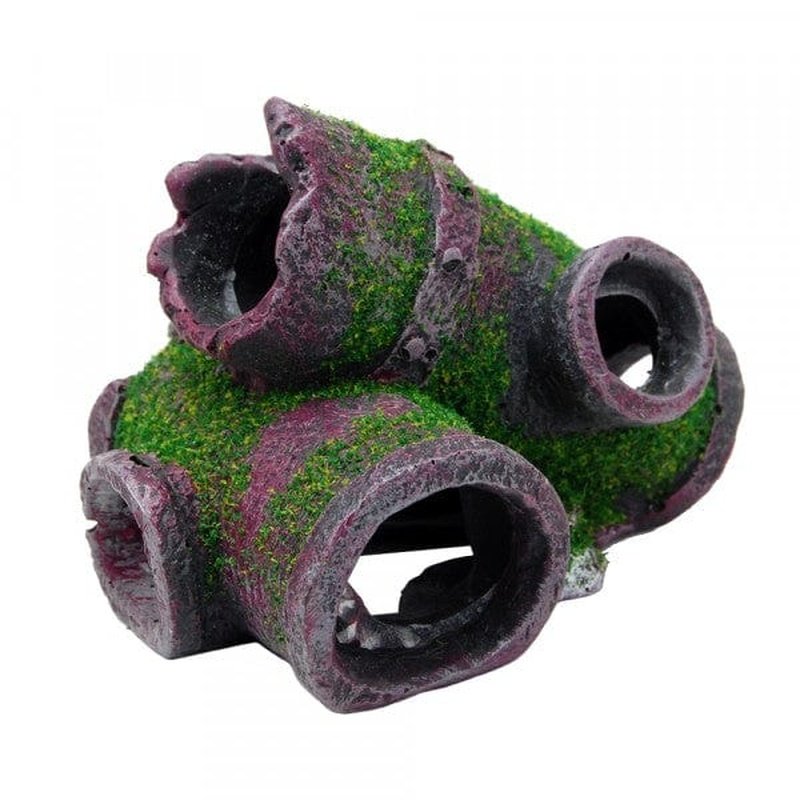 Premium Bioscape Moss Water Pipes - 11 x 8cm Mini Glass Bong for Smooth Smoking | Perfect for Home Use, Parties & Relaxation