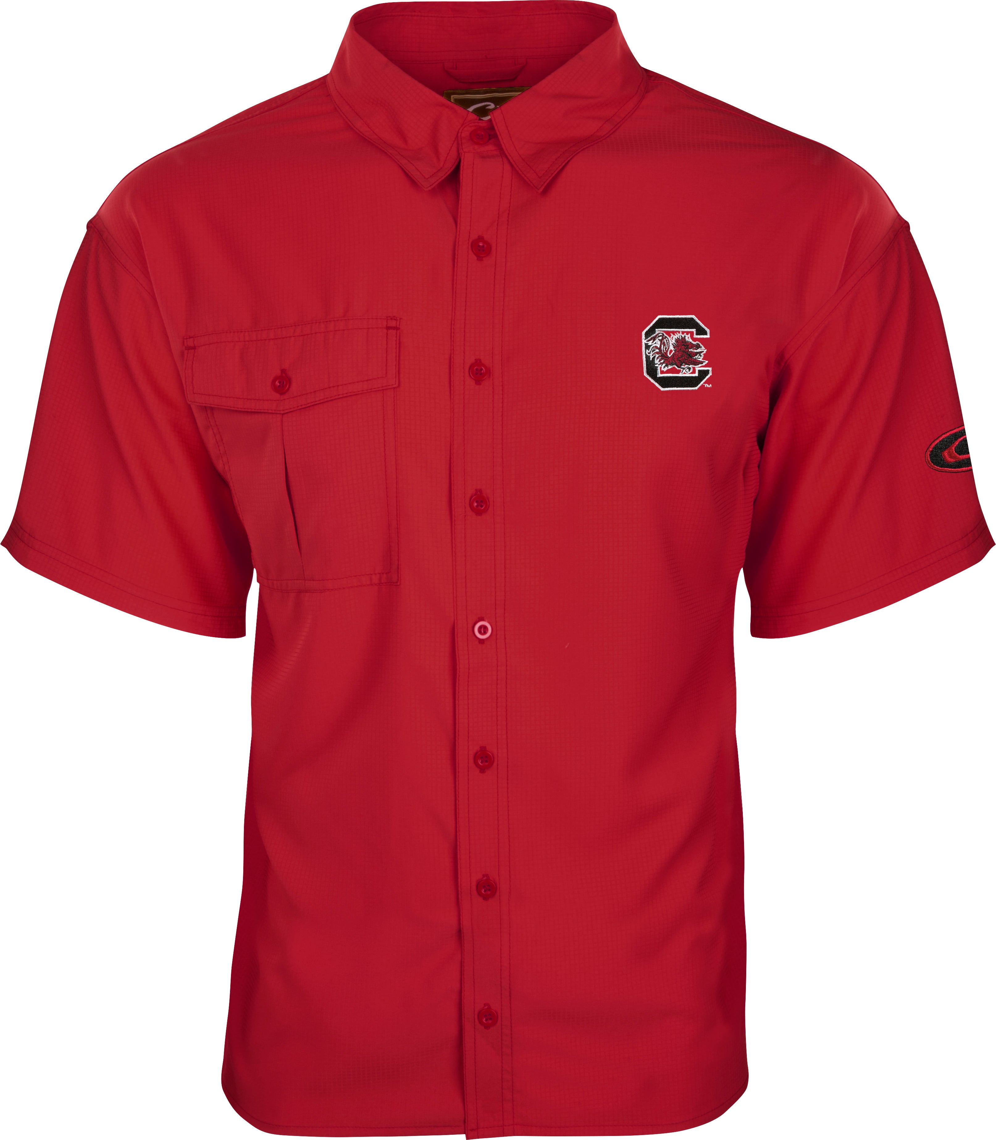 South Carolina Flyweight Short Sleeve Shirt - Lightweight & Breathable for Summer, Outdoor Activities & Casual Wear