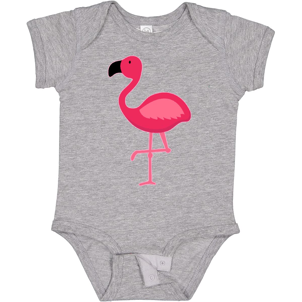 Inktastic Pink Flamingo Baby Bodysuit - Cute Flamingo Print Onesie for Newborns & Infants - Perfect for Beach Outings, Photo Shoots & Everyday Wear