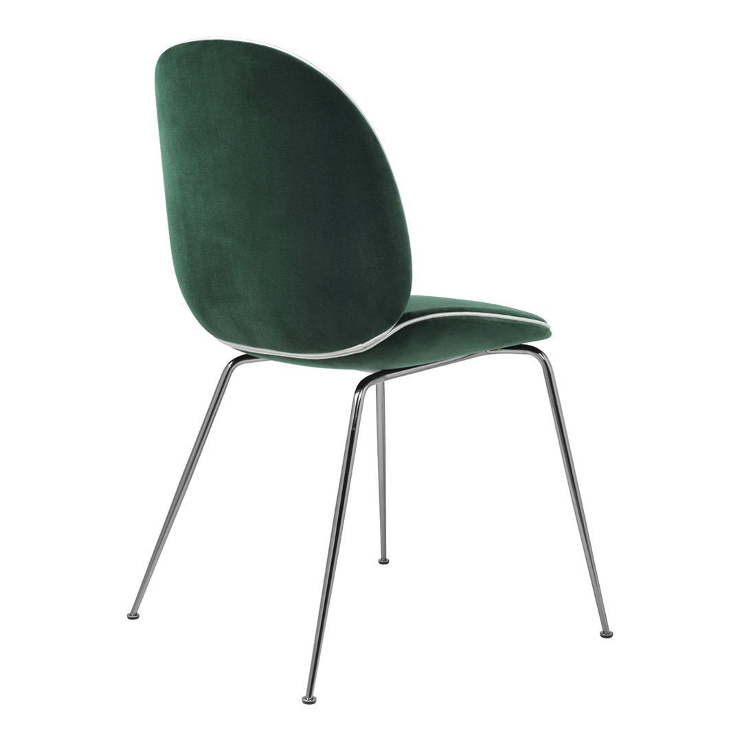 Beetle Dining Chair with Conic Base - Fully Upholstered Modern Seating for Kitchen, Dining Room & Office | Comfortable & Stylish Home Furniture