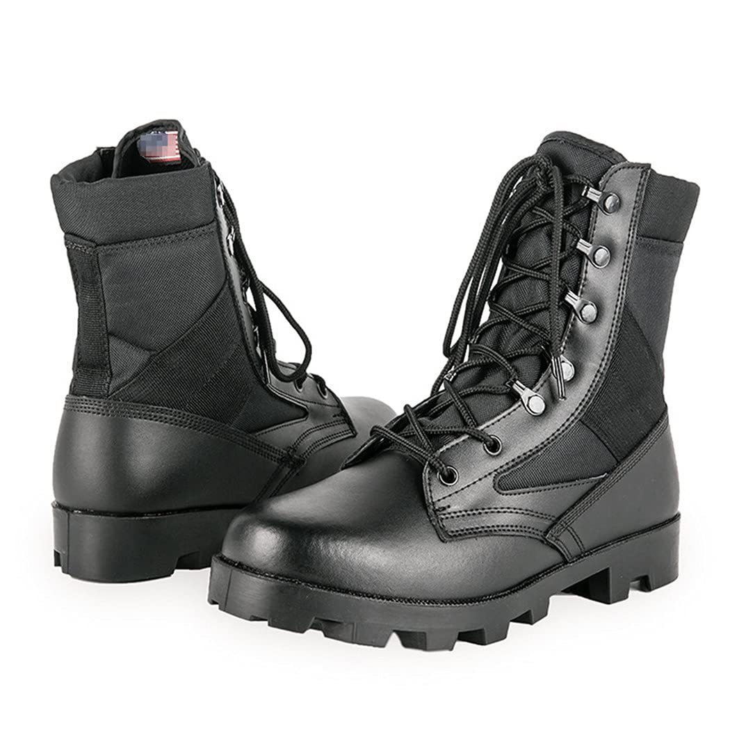 Men's Tactical Military Army Boots - Outdoor Trekking Climbing Sports Sneakers with Camo Design | Durable Combat Hiking Shoes for Adventure, Camping & Survival Training