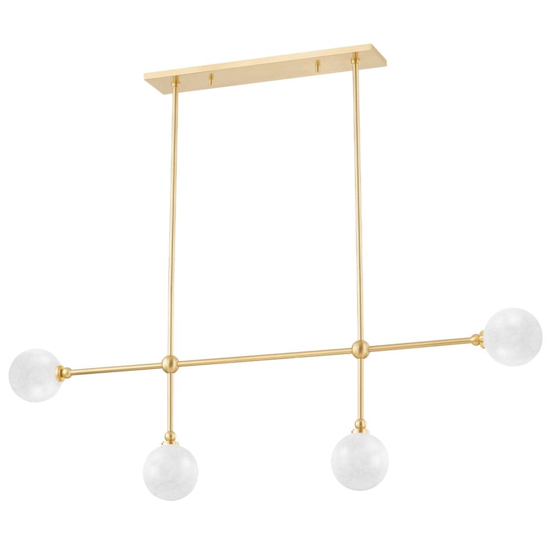 Andrews 4-Light Modern Kitchen Island Pendant Lighting Fixture - Perfect for Dining Room, Kitchen Counter, and Breakfast Bar