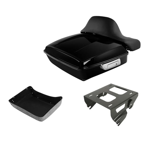 Black Solo Mount Rack Tour Pack Set Style #1