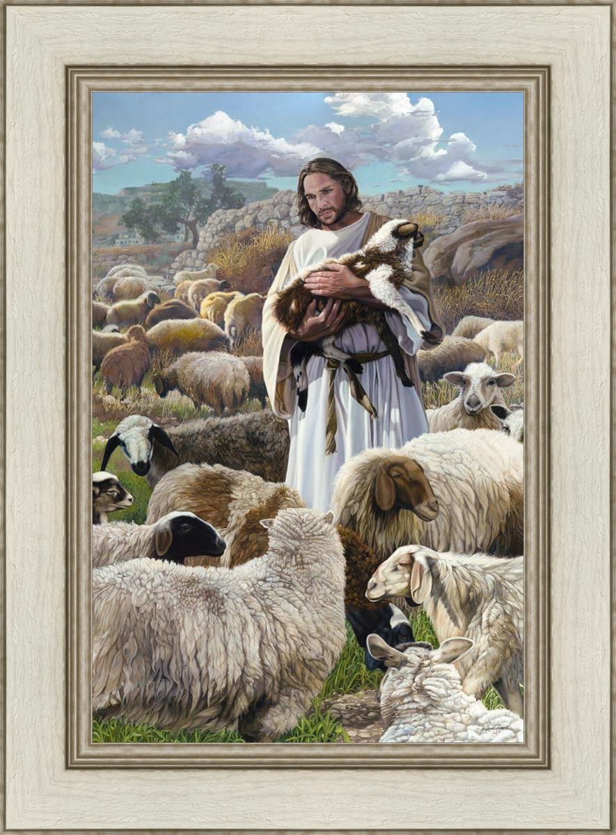 Finding The One By Liz Lemon Swindle - Inspirational Christian Art Print for Home, Office & Gift Giving - Perfect for Weddings, Anniversaries & Spiritual Decor