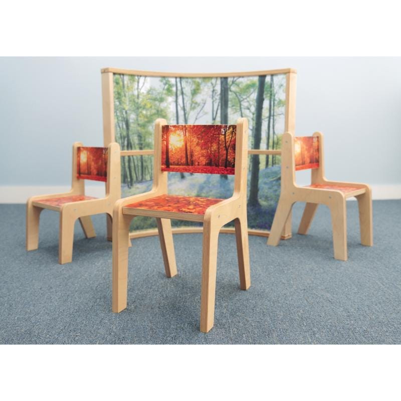 Nature View 14H Autumn Chair - Comfortable Outdoor Patio Furniture for Garden, Backyard, and Poolside Relaxation