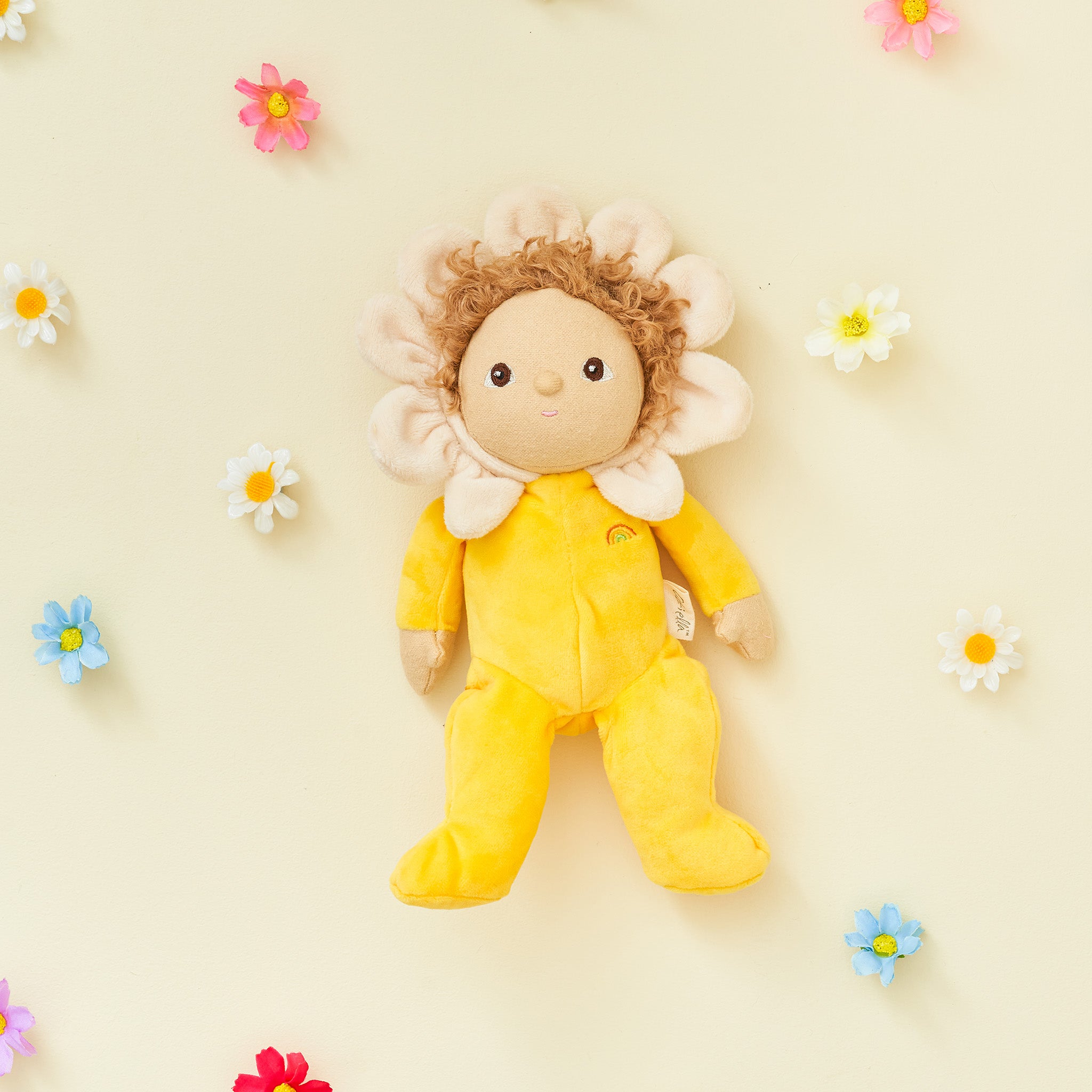 Dinky Dinkums Blossom Buds Daisy Hair Clips - Cute Floral Hair Accessories for Girls & Women - Perfect for Weddings, Parties & Everyday Wear